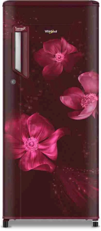 WHIRLPOOL Capacity165-200L  Liter 2 Star Frost Free Single Door Refrigerator (For Rent)