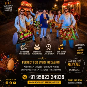 Sunny dhol team