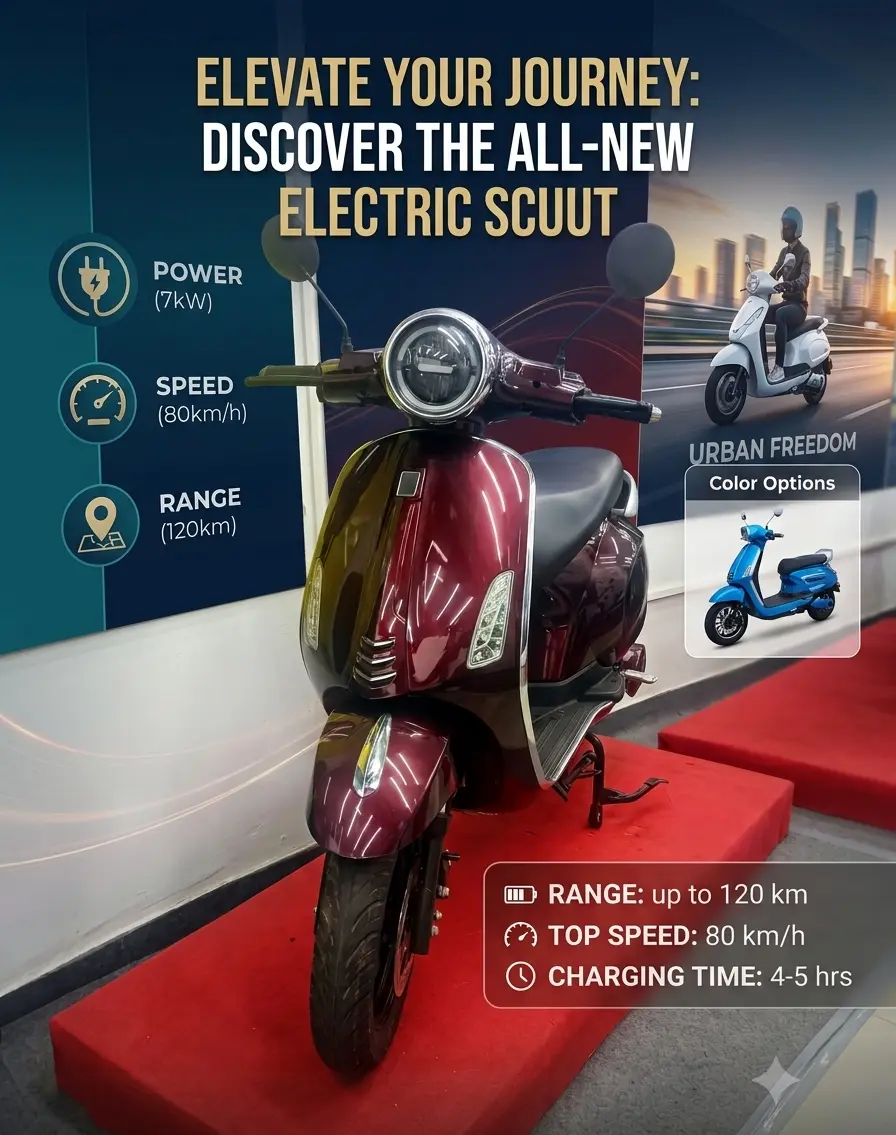 New Arrival of Electric Scooty